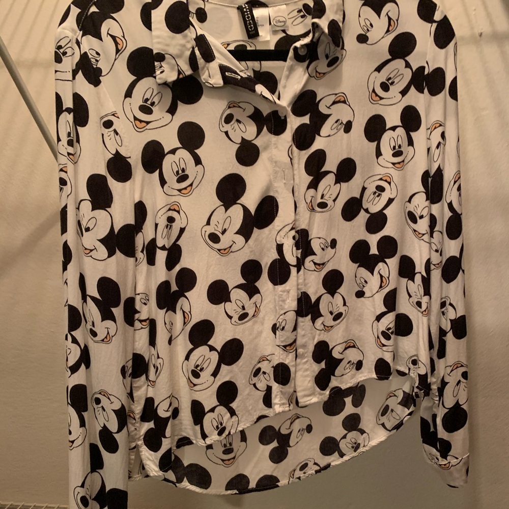 H&M Disney Mickey Blouse